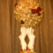 Moulin Rouge edible chocolate statue and topiary cake